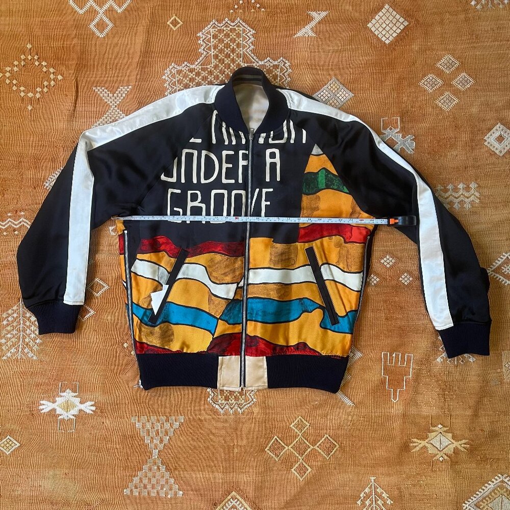 Sacai x Funkadelic Reversible Bomber Jacket – “One Nation Under a Groove” Sz 4